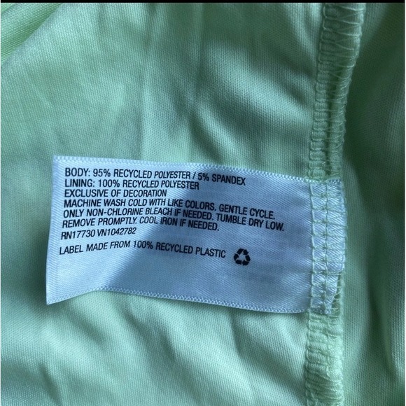 Wild Fable Slip Dress XS Light Green Blue Floral Y2K Fairy Strappy Lace Mini - Picture 6 of 9